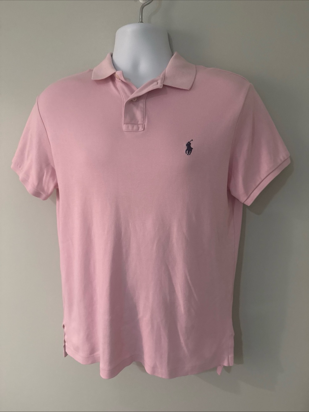 Ralph Lauren Men’s Pink Polo - Medium